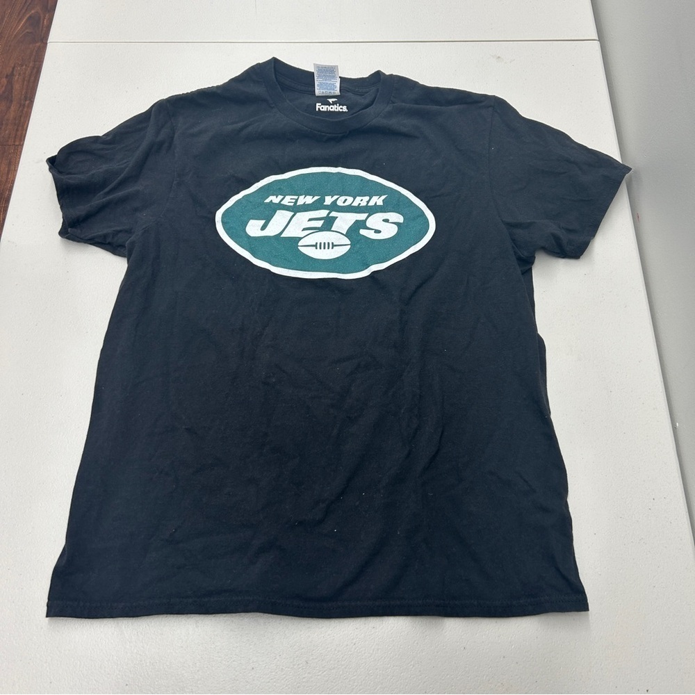 Fanatics Black jets t shirt size